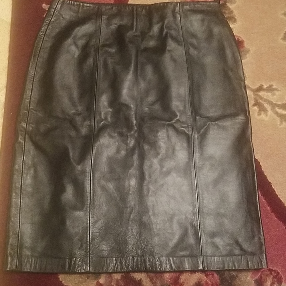 Leather Skirt